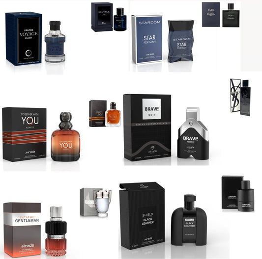 Set de 6 perfumes de hombre
