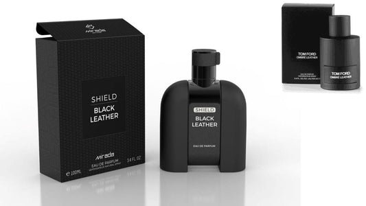 Shield Black Leather (Unisex)