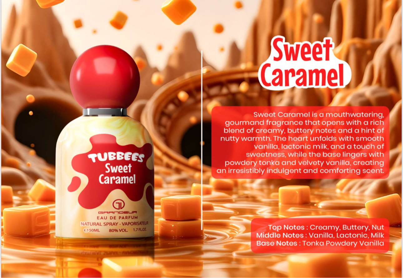 TUBBEES SWEET CARAMEL 50ml GRANDEUR